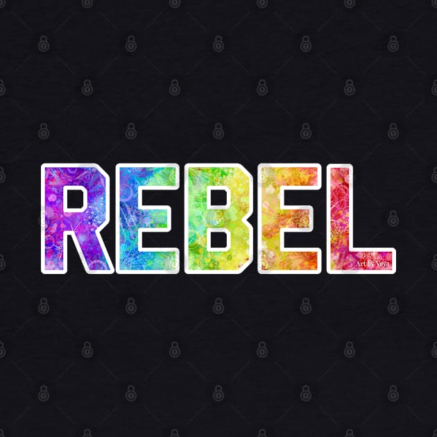 Rebel (white) by Art by Veya